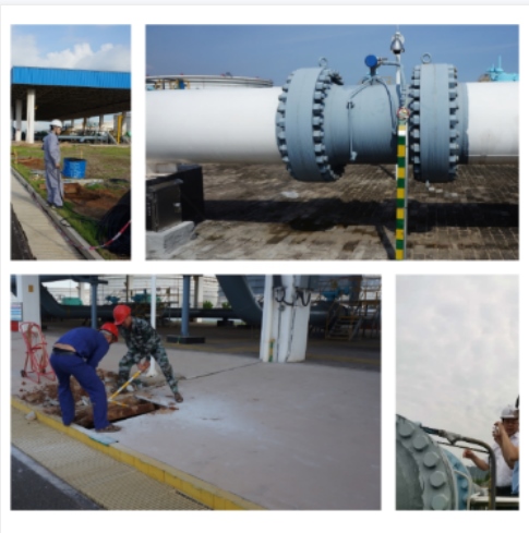 智能防雷施工現場