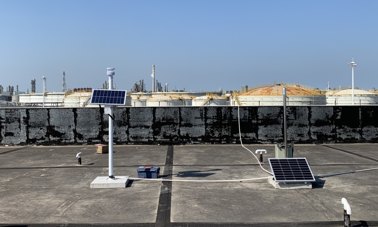 大型油氣儲存基地雷電預警系統(tǒng)